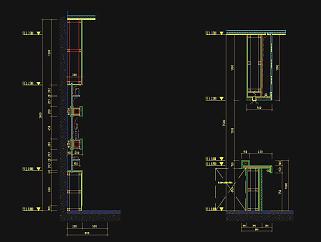 某日本餐厅CAD施工图，餐厅建筑方案设计下载