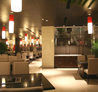 喜福会酒楼施工图，酒楼CAD建筑图纸下载