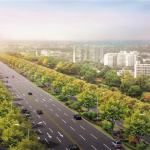 城市中心道路景观绿化设计方案