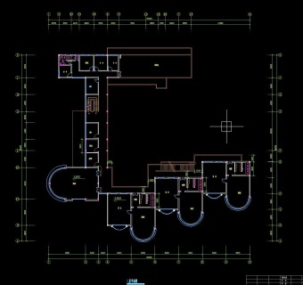 现代幼儿园CAD施工图，幼儿园CAD图纸下载