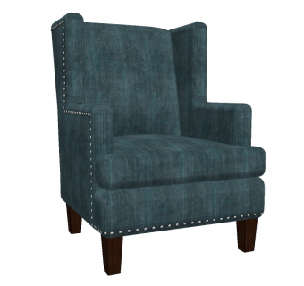 简欧单人沙发草图大师模型，单人沙发su模型下载