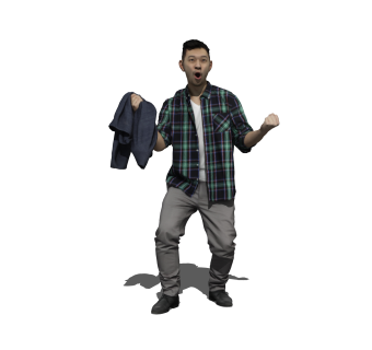 3D真人草图大师模型，人物sketchup模型下载