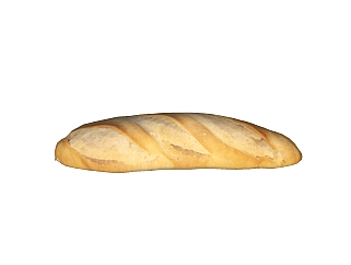 现代<em>面包</em>食物草圖大師模型，食品sketchup模型下載