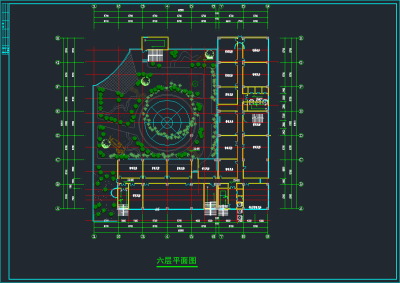 现代办公楼建筑全套施工图，建筑CAD施工图纸下载