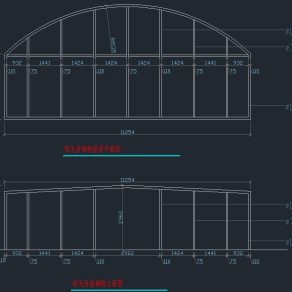 最新款阳光房设计CAD全套图集，阳光房CAD施工图纸下载