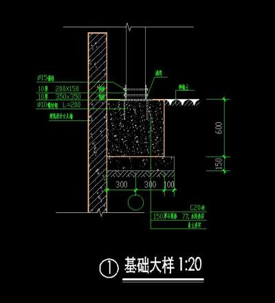 入口花架CAD施工图，入口花架CAD图纸下载