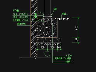 入口花架CAD施工图，入口花架CAD图纸下载