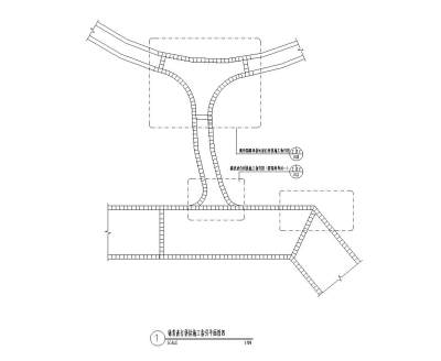 铺装波打拼接施工详图六