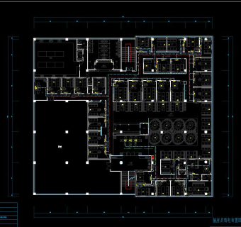 咖啡店装修CAD施工图，咖啡店CAD设计图纸下载