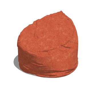 现代懒人沙发草图大师模型，懒人沙发skb文件下载