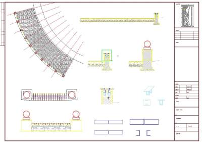 公园园林景观工程全套施工图,cad建筑图纸免费下载