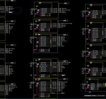 商业建筑电气提升施工图，电气CAD施工图纸下载