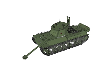 苏联KV-1重型<em>坦克</em>su模型，苏联KV-1重型<em>坦克</em>sketchup...