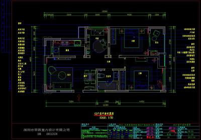 现代风格样板房CAD施工图，CAD建筑图纸免费下载