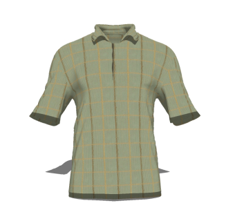 现代男士服装草图大师模型，服装sketchup模型下载