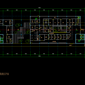 医院平面图施工图，医院平面图纸下载