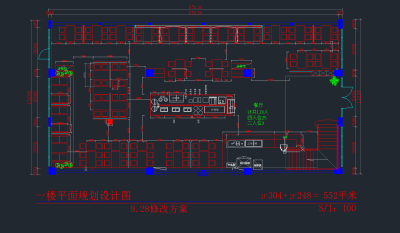 贵族式牛排馆室内装修图，餐饮CAD施工图纸下载