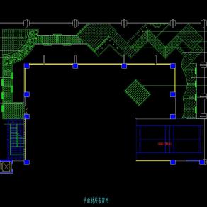 屋顶花园绿化设计图，屋顶花园cad设计图纸下载