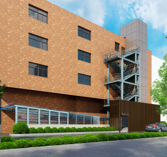 现代简约共享办公空间，办公室CAD施工图及机电图下载