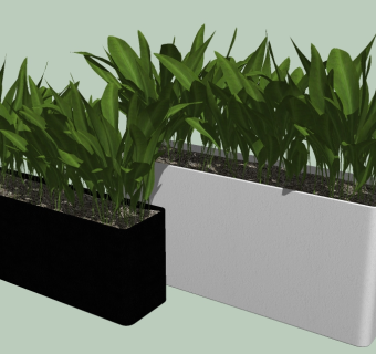 精品绿色植物su模型集下载