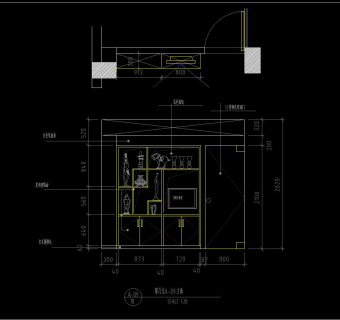全套别墅建筑施工图，别墅CAD建筑工程图纸下载