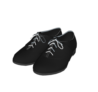 现代休闲绑带鞋草图大师模型,服装店衣架su模型下载