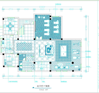 别墅详细施工图cad图纸下载