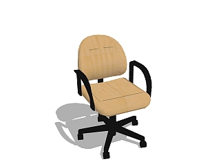 现代<em>简约办公</em>椅草图大师模型，办公椅skp模型下载