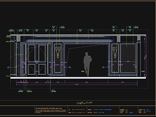展厅平立面CAD施工图，展厅CAD施工图纸下载