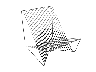  现代创意椅子草图大师模型，椅子SU模型下载