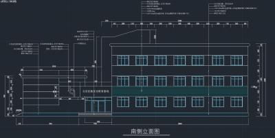 培训学校装饰cad施工图下载、培训学校装饰dwg文件下载