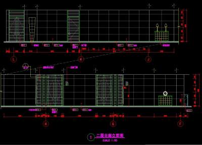 二层<a href=https://www.yitu.cn/sketchup/diantizoulang/index.html target=_blank class=infotextkey>走廊</a>立面.jpg