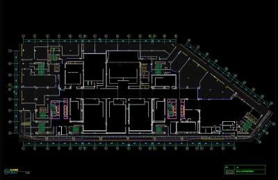 南宁江南万达影城内装施工图，万达影城cad设计图纸下载