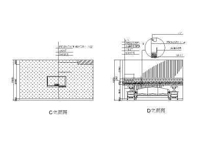 现代风格酒庄<a href=https://www.yitu.cn/su/7590.html target=_blank class=infotextkey>设计</a>CAD施工图立面图