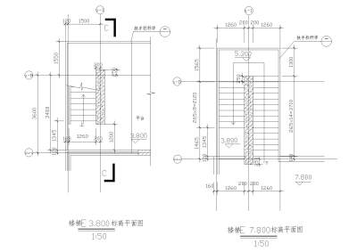 平行双跑<a href=https://www.yitu.cn/sketchup/louti/index.html target=_blank class=infotextkey><a href=https://www.yitu.cn/su/6782.html target=_blank class=infotextkey><a href=https://www.yitu.cn/su/8159.html target=_blank class=infotextkey>楼</a>梯</a></a><a href=https://www.yitu.cn/su/7392.html target=_blank class=infotextkey>平面</a>图