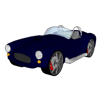 现代汽车免费su模型，现代汽车sketchup模型，汽车su素材下载