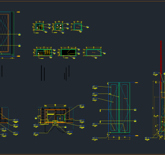 柜类CAD大全，柜类CAD施工图纸下载