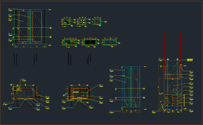 柜类CAD大全，柜类CAD施工图纸下载