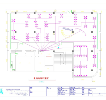 四川网络会所CAD建筑施工图下载