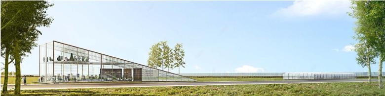 中国北京农业生态谷概念性规划 设计-03温室效果图