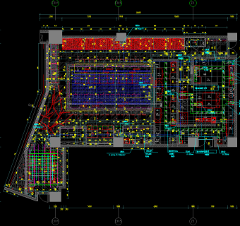 风物寿司日式餐厅CAD施工图，寿司餐厅CAD图纸下载