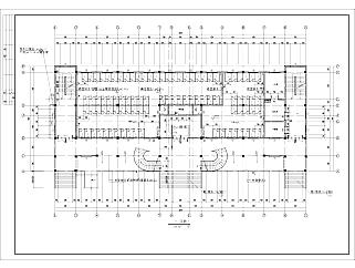 食堂设计CAD施工图纸