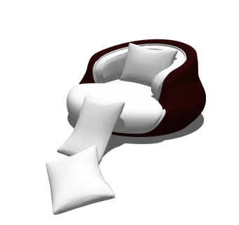 欧式单人沙发草图大师模型，单人沙发skb文件下载