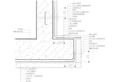 底板、侧墙防<a href=https://www.yitu.cn/su/5628.html target=_blank class=infotextkey>水</a>节点大样图（一）