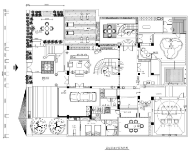 别墅庭院花园全套CAD施工图