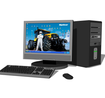 现代电脑免费su模型，电脑草图大师模型下载