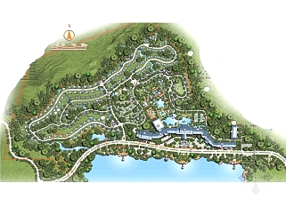 美丽乡村温泉旅游休闲度假村规划设计方案