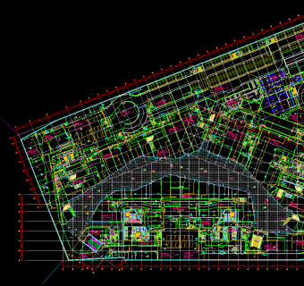 福建超高层商业综合体机电智能图纸，电气设计图纸下载