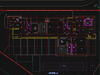 四层幼儿园建筑施工图，幼儿园CAD施工图纸下载