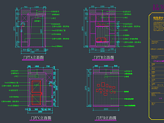 美式样板房CAD施工图，样板房CAD施工图纸下载